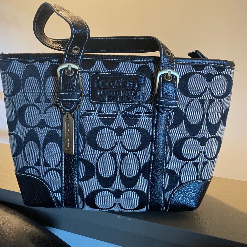 Small COACH purse.